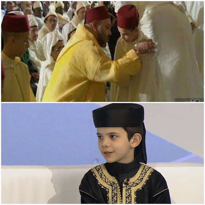 الزبير الغوزي.. طفل أبهر الملك بتلاوته القرآنية في ليلة القدر - فيديو