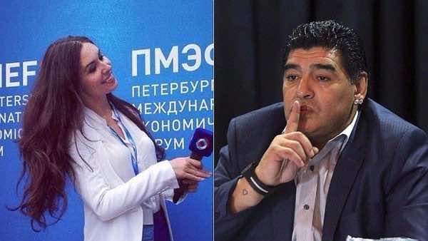صحفية روسية تتهم مارادونا بالتحرش الجنسي