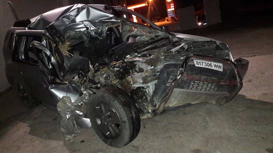 برلماني من البيجيدي ينجو بأعجوبة من حادثة ب"طريق الموت" - صور