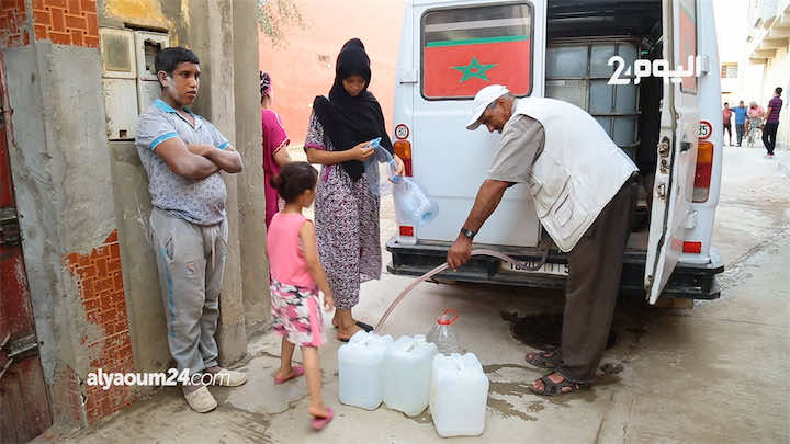 مدينة على مشارف العاصمة يباع فيها الماء للبسطاء بدرهمين!- فيديو