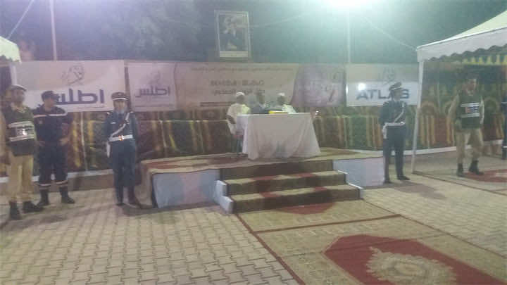 "دركيات" لتأمين منصة الزواج الجماعي بتافراوت