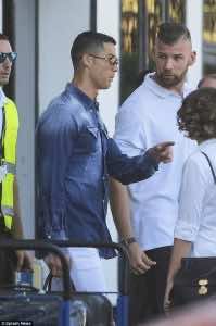 تغطية إعلامية كبيرة لمحاكمة رونالدو بمدريد-صور