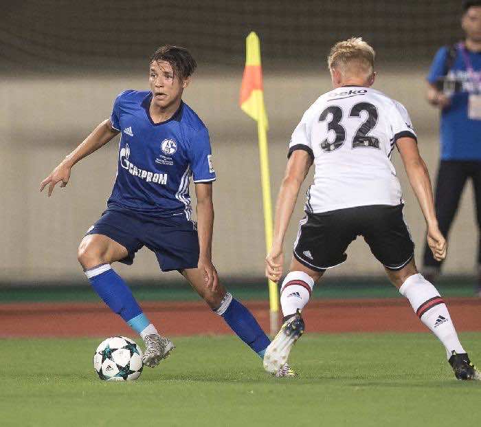 اللاعب المغربي أمين حارث يوقع أول أهدافه بقميص شالكة-فيديو