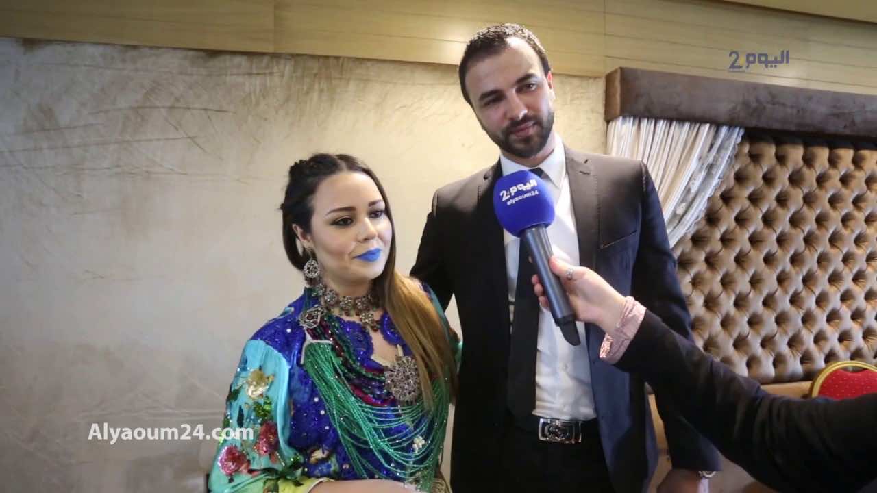 "قبلة حميمية" بين كوثر براني وهاني خطاب تَخلق الجدل - صورة