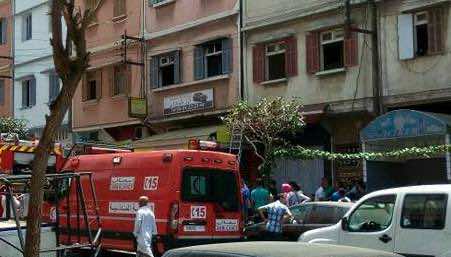 انفجار قنينة غاز يخلف هلعا بحي سباتة بالبيضاء- صورة