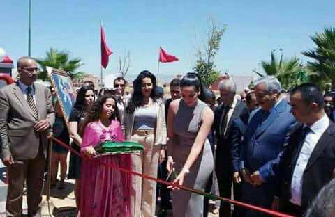 هذه هوية شبية كارديشان التي ظهرت في حفل تدشين في مكناس