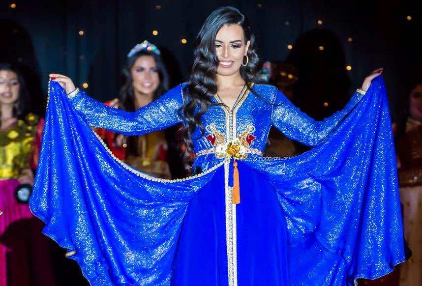 حبيبة كلفي.. ابنة آسفي تتوج ملكة جمال الشرق الأوسط في أمريكا - صور