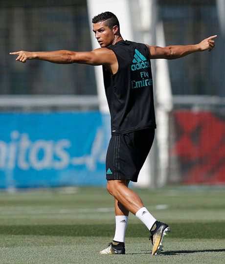 رونالدو يعود لتداريب ريال مدريد بعد غياب طويل