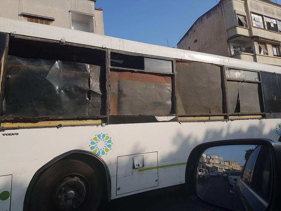 هذه الحافلات "المخيفة" ليست في قندهار..إنها في القنيطرة!- صور