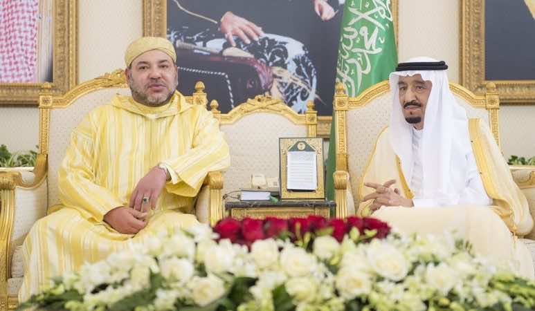 الملك يعزي العاهل السعودي في وفاة شقيقته