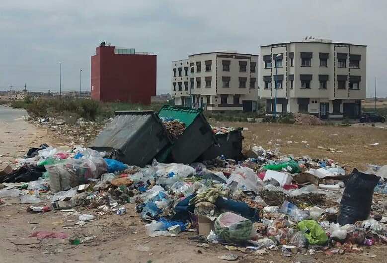 الجديدة تتحول إلى مطرح نفايات وعمال النظافة يقررون تعليق إضرابهم