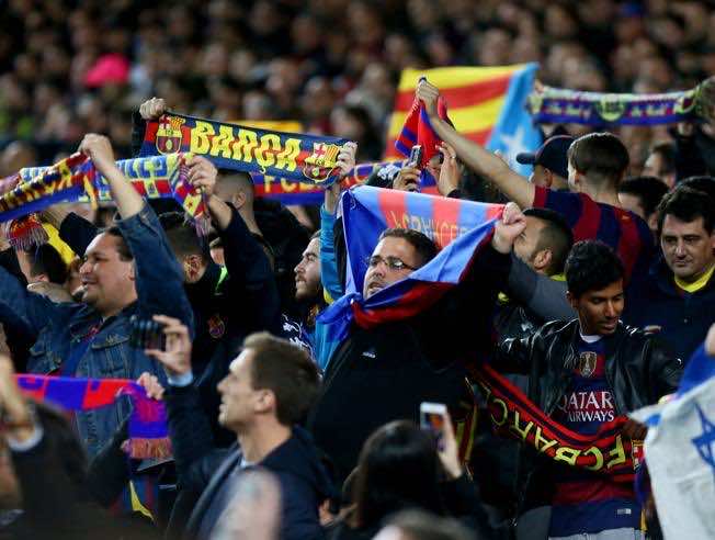تخوفا من أعمال إرهابية.. جماهير برشلونة تتخلف عن حضور لقاء البارصا