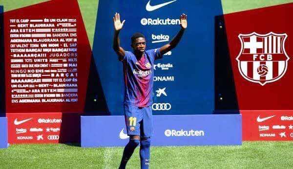 برشلونة ينهي الأزمة وديمبيلي أمام الجماهير-فيديو