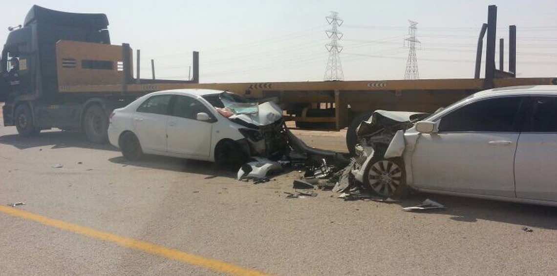 وفاة لاعب كرة في حادثة سير مروعة قبل أداء مناسك الحج-صورة