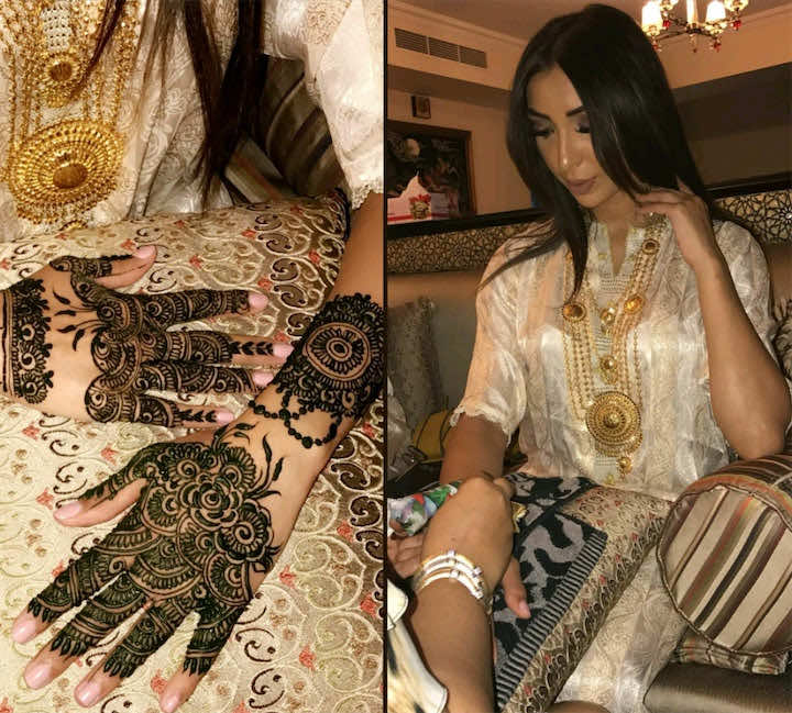 باطمة تقيم حفل حناء في عيد الأضحى.. "لحناني والقلب هاني"- فيديو