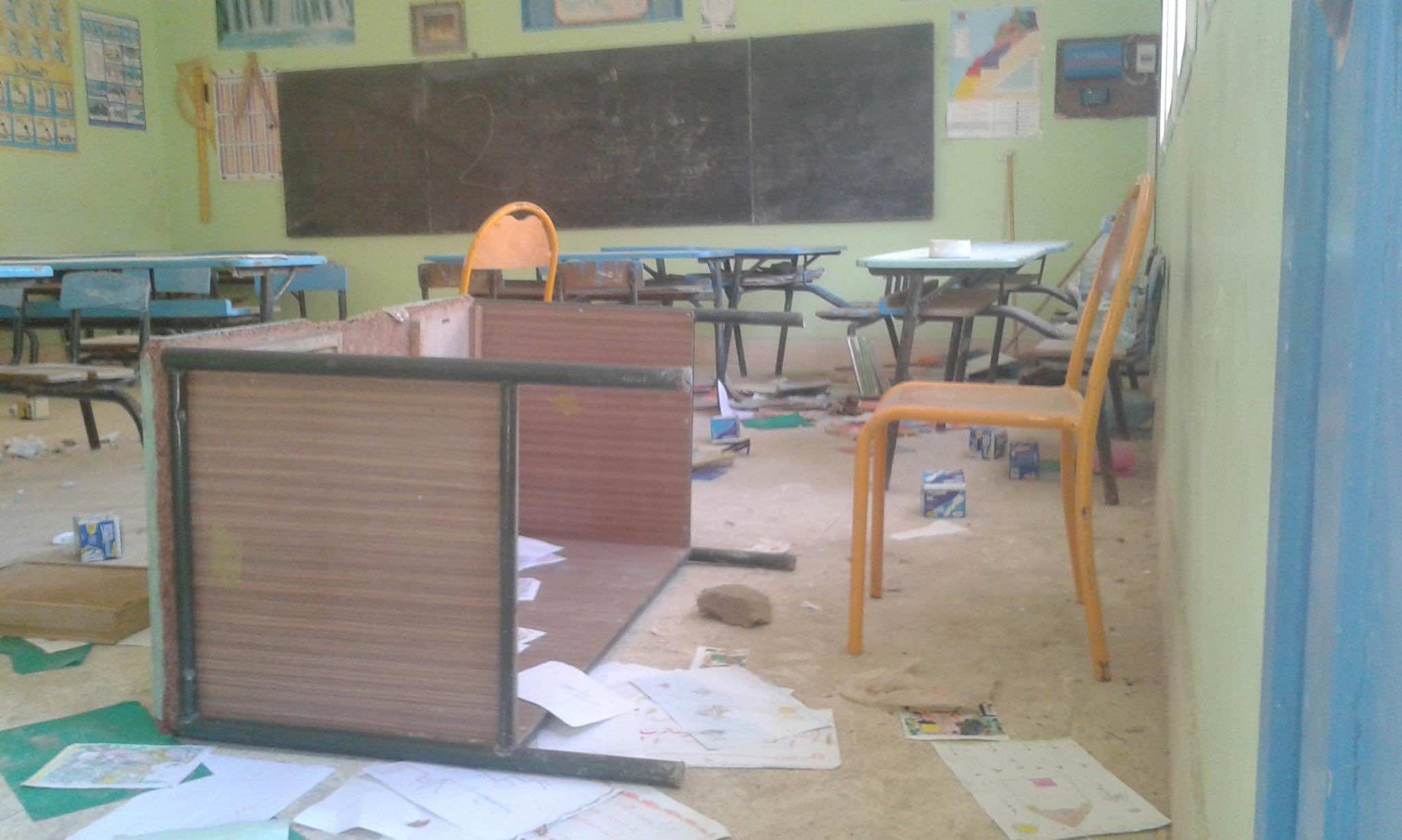 فوضى وخراب في عدد من المدارس تزامنا مع الدخول المدرسي -فيديو