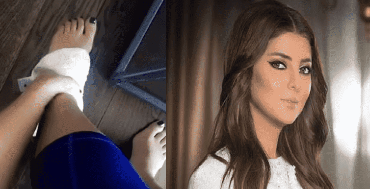 مريم سعيد تتعرض لإصابة في قدمها- فيديو