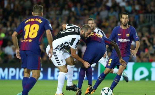 برشلونة متفوق على يوفنتوس بهدف ميسي القاتل