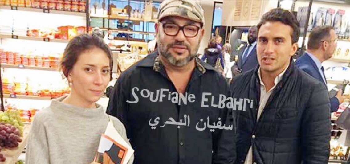 صورة جديدة للملك بباريس..فرنسي يلتقي الملك في متجر يحكي التفاصيل