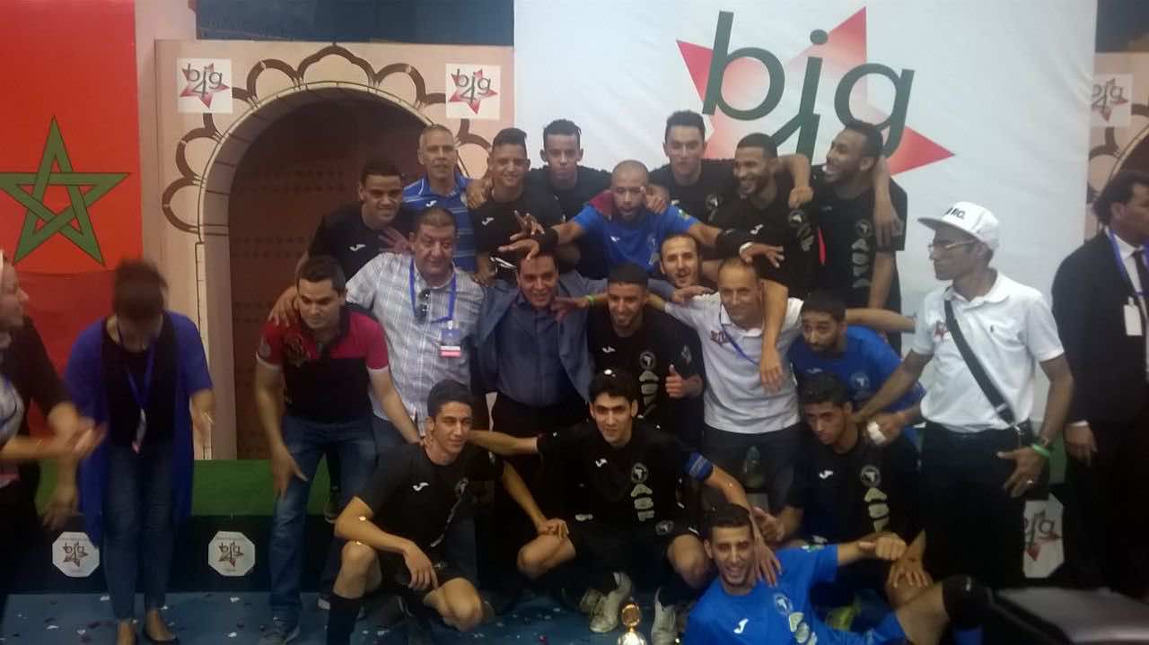 صقر أكادير يطيح بموناكو ويتوج بدوري الكبار للفوتصال
