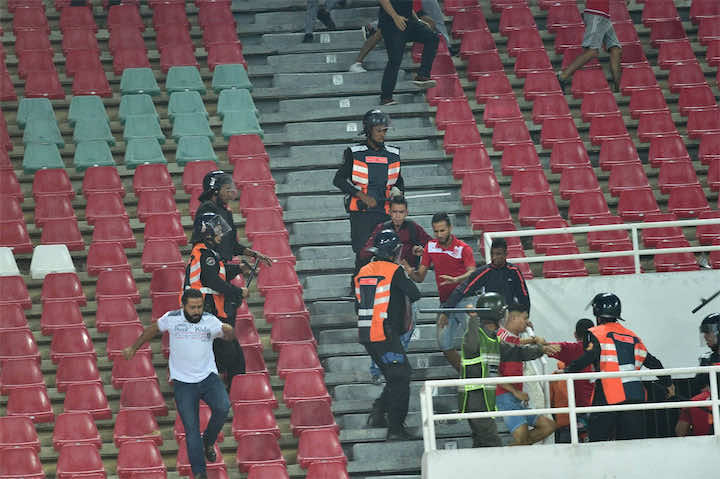 عقوبات مالية ثقيلة والـ"ويكلو" تنتظر الجيش الملكي بسبب شغب الجماهير