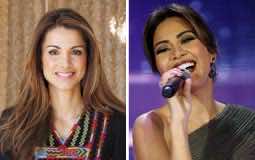 شيرين تعتذر للملكة رانيا عن زلة لسانها - فيديو