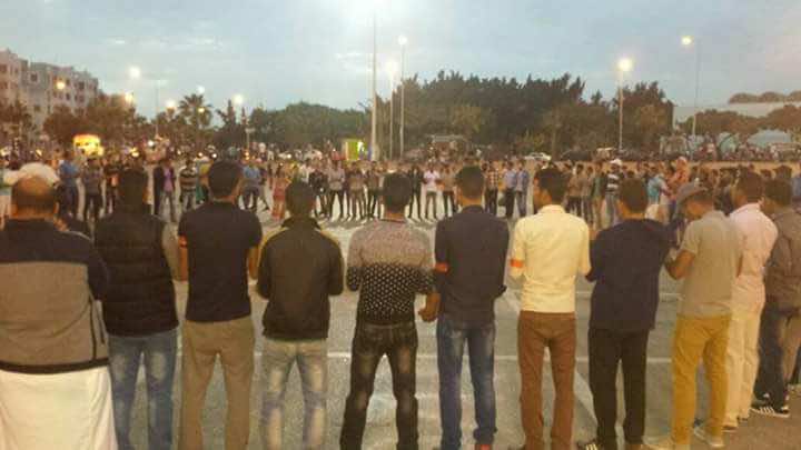 اعتقالات" ثورة العطش" تخرج طلبة زاكورة  للاحتجاج بأكادير- فيديو