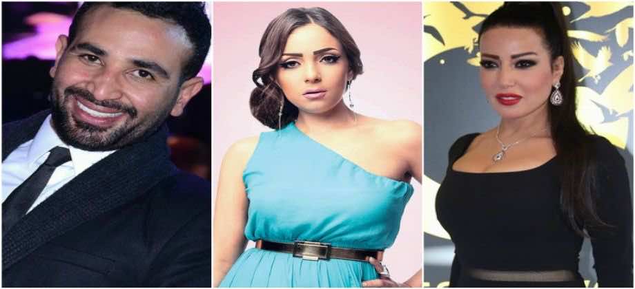 زيجة أحمد سعد الأخيرة تتثير الجدل والجمهور ينعت سمية الخشاب بـ"خطافة الرجال"
