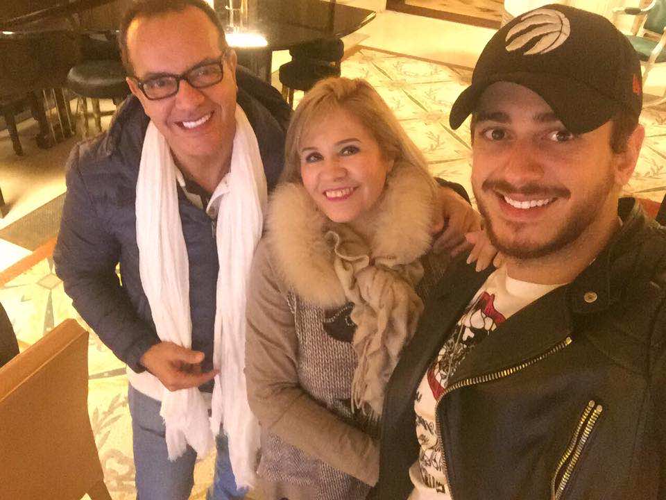 أمل التمار تعود من فرنسا محملة برسالة من سعد لمجرد إلى الجمهور