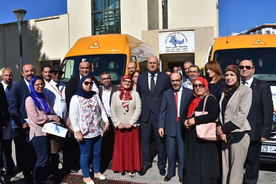 بعد "الزلزال السياسي".. 166 سيارة للنقل المدرسي تصل جهة طنجة