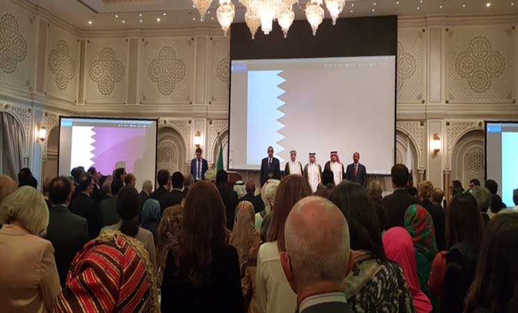 سفير المملكة ينسحب من حفل السفارة الجزائرية في الدوحة لهذا السبب