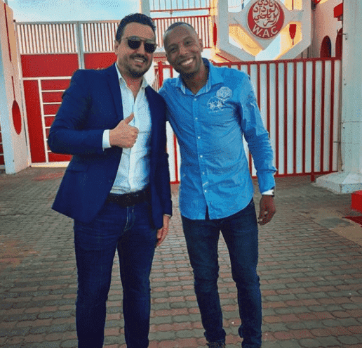 نجوم الوداد في برنامج "رشيد شو"-صورة