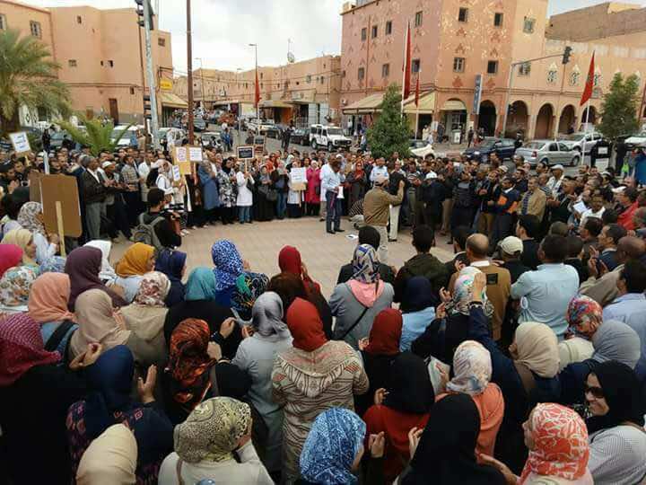 أساتذة ورزازات يهددون باستقالة جماعية