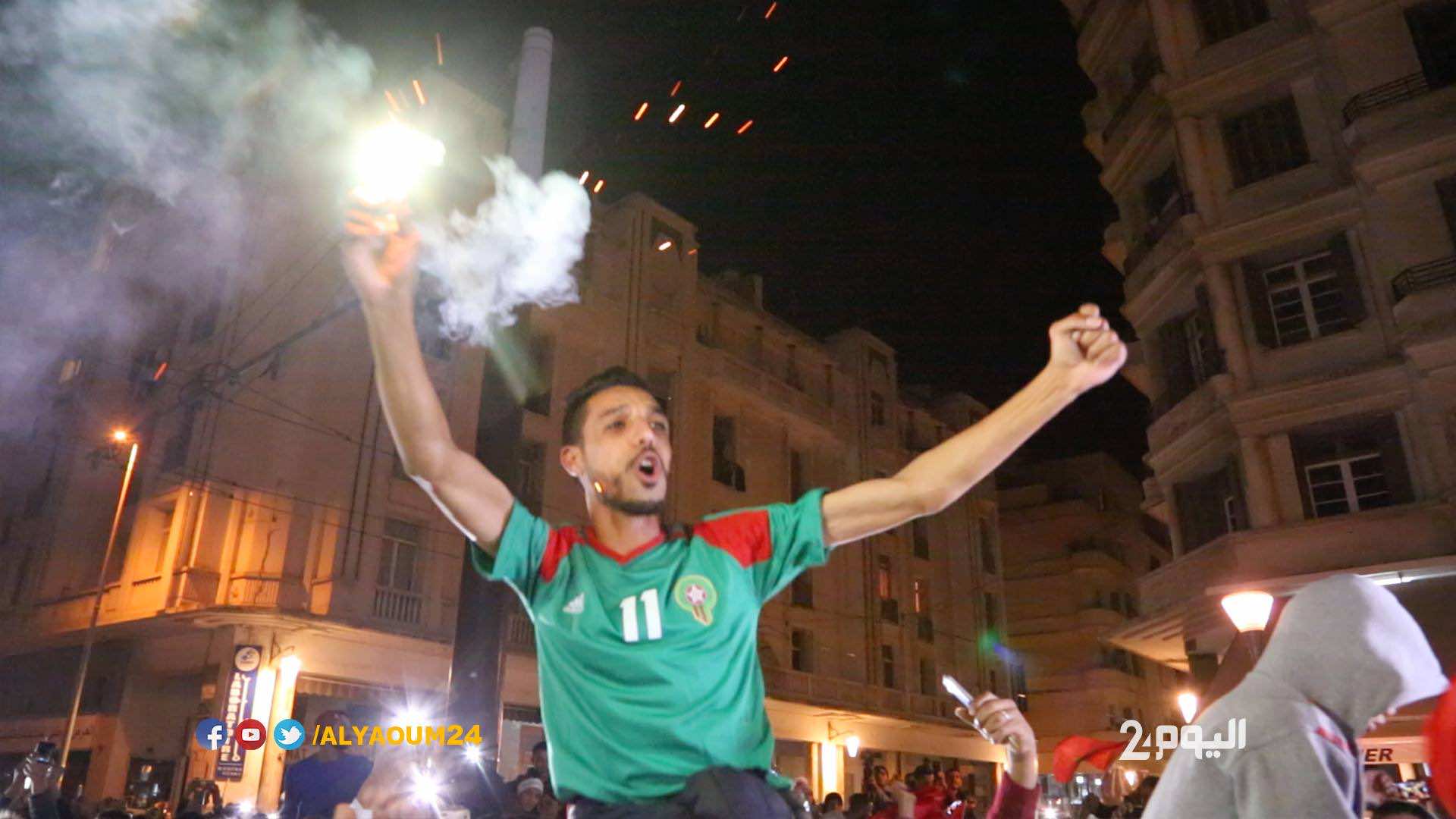 زغاريد وهتافات تشعل"كازابلانكا" بعد التأهل إلى المونديال