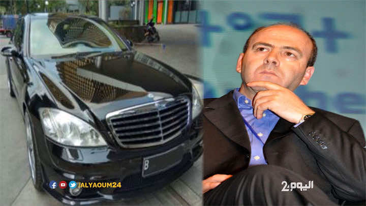 "مرسيديس" مجلس المستشارين يقودها "سطاجيير" ترعب موكب أمير!