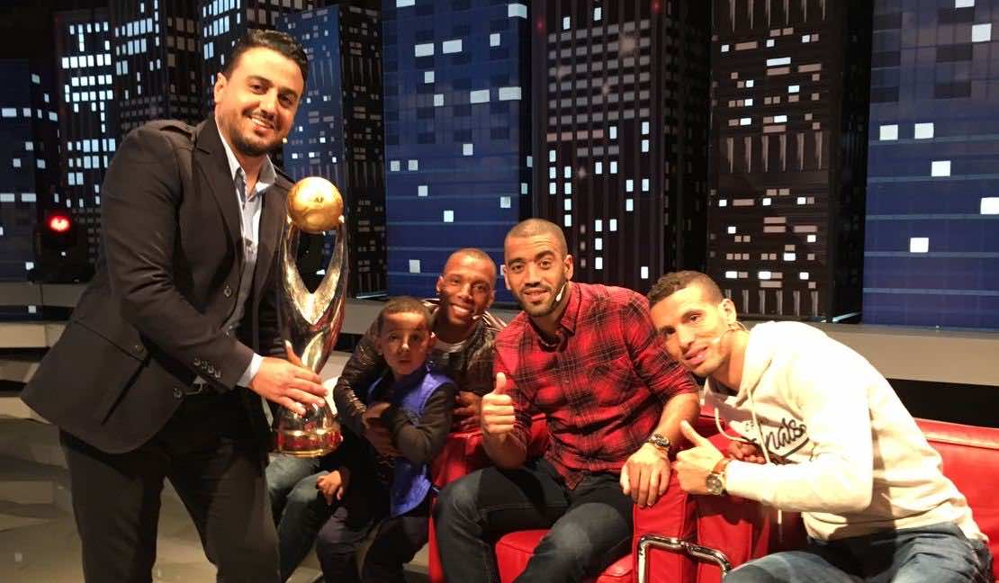 العلالي يحتفل بالوداديين في حلقة خاصة من برنامج "رشيد شو"- صور