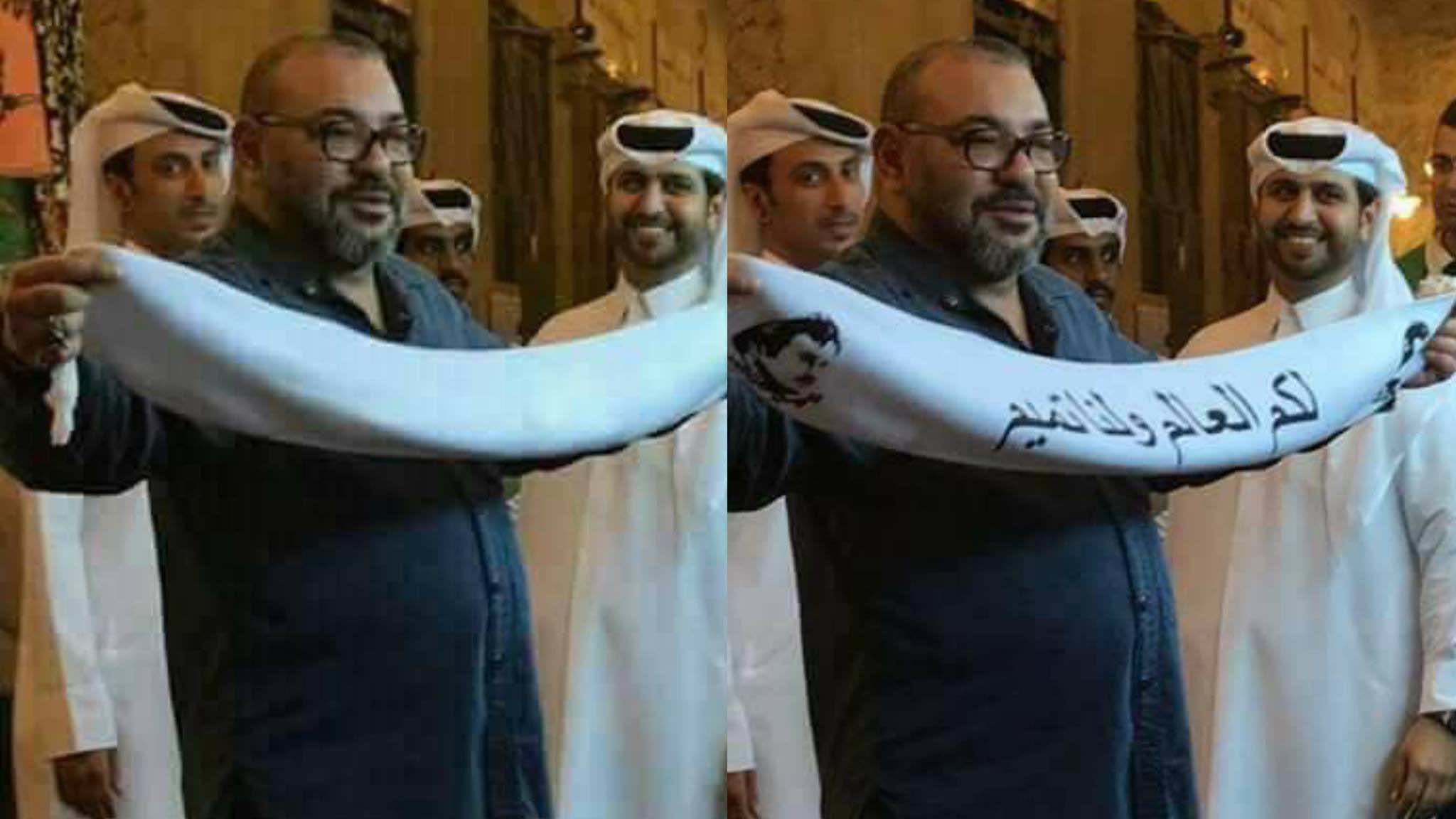 "لكم العالم ولنا تميم".. حقيقة شعار تبرأ منه الجميع وتبناه "الفوتوشوب"