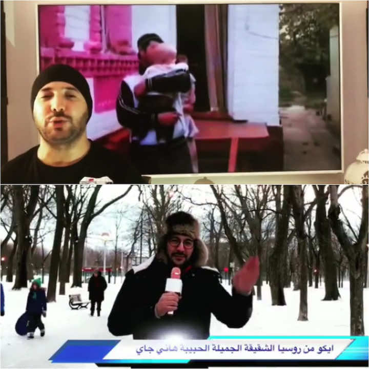 إيكو يتحول لمقدم أخبار بالروسية لمرافقة المنتخب للمونديال-فيديو