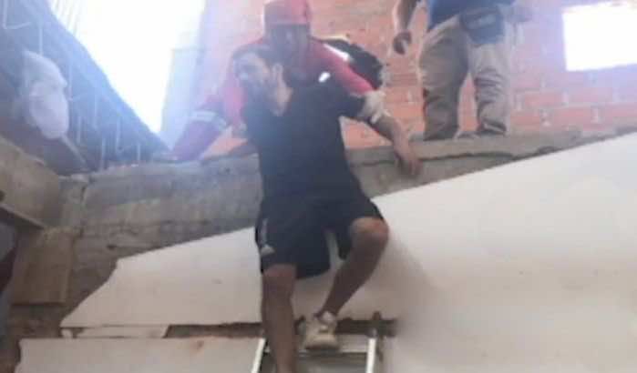 مشاكل أسرية تدفع مغربيا إلى محاولة الانتحار من السطح