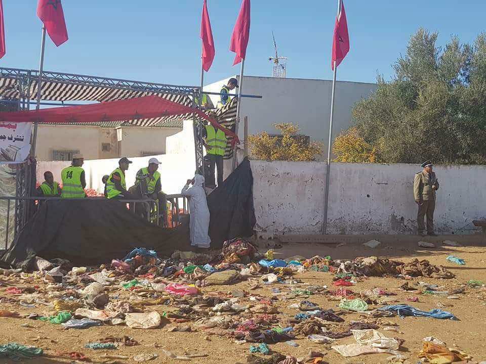 صور مأساوية من مكان تدافع "شهيدات الطحين" بالصويرة