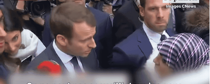 ماكرون لمغربية: "يجب أن تعودوا لبلادكم"- فيديو