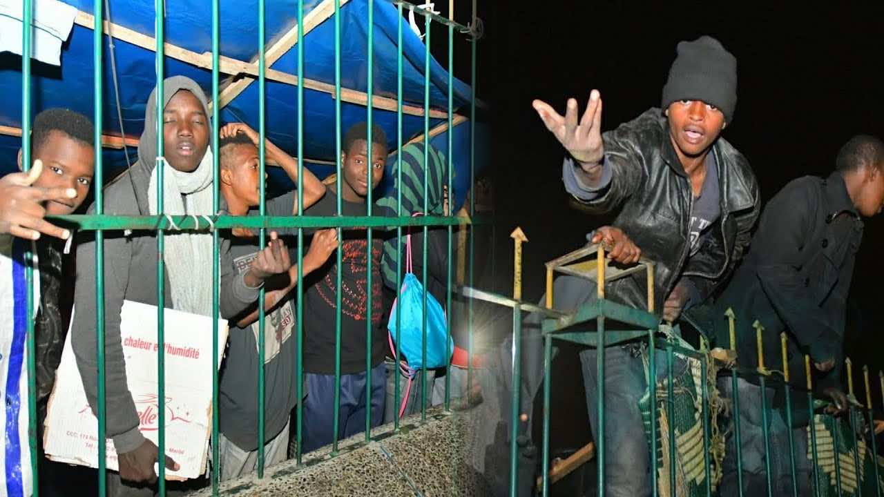 CNDH يبحث عن حلول للأفارقة المشردين