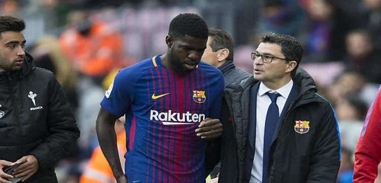 شرط أومتيتي يمهد لرحيله عن برشلونة