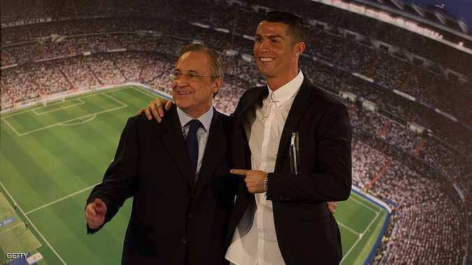 "بيريز: "رونالدو لاعب متكامل بعد ألفريدو ديستيفانو