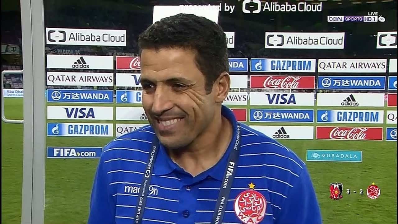 عموتة يتوج بجائزة أحسن مدرب  وطني سنة 2017