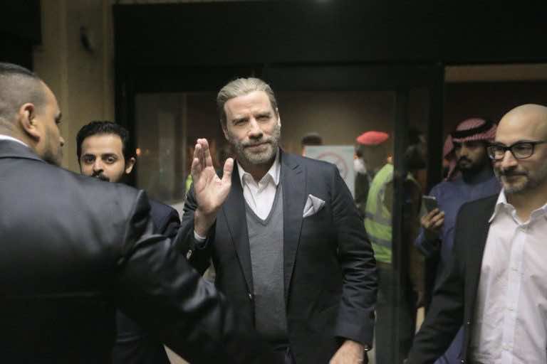 لأول مرة النجم العالمي"جون ترافولتا" في السعودية لهذا السبب - صور