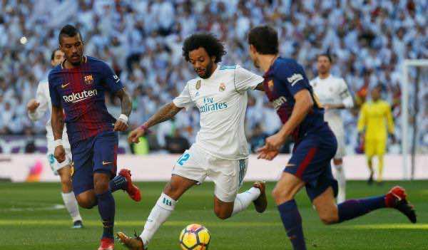 الريال يسعى لإفساد احتفالية برشلونة بالليغا