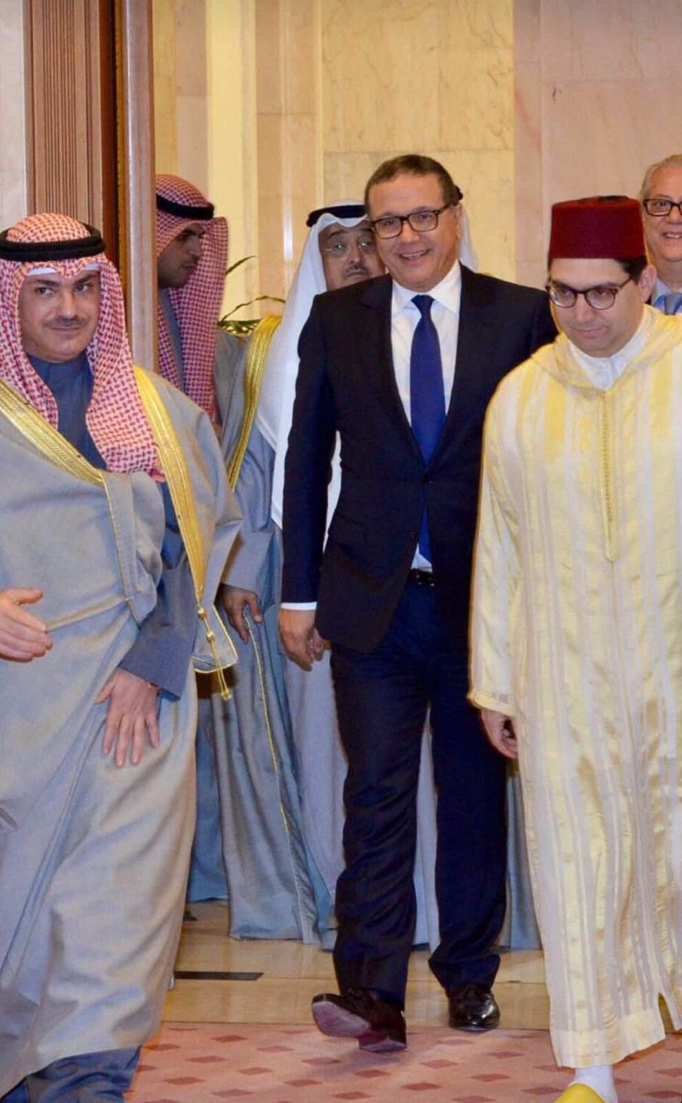 بعد السعودية .. بوريطة وبوسعيد في الكويت لنقل رسالة ملكية  -صورة-
