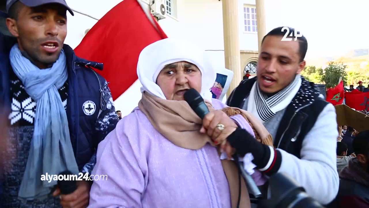 "أمي عيشة" تلخص "حراك جرادة" في كلمات حزينة: خرجنا على الما والخبز فأجابوا بالاعتقالات!