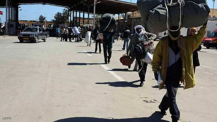 معارك تغلق المعبر الرئيسي بين ليبيا وتونس